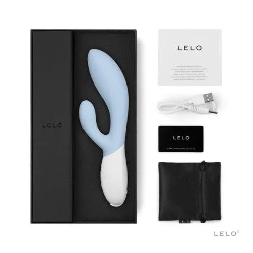 Lelo Ina 3 Rabbit Vibrator Seafoam