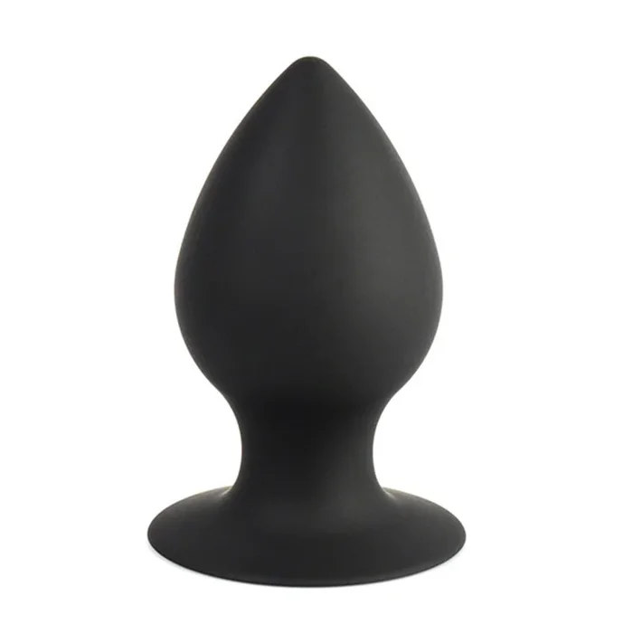 Leto Trove Girthy Silicone Anal Plug With Suction Cup – Small