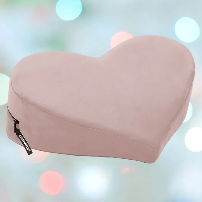 Liberator Heart Wedge MicroVelvet – Rose
