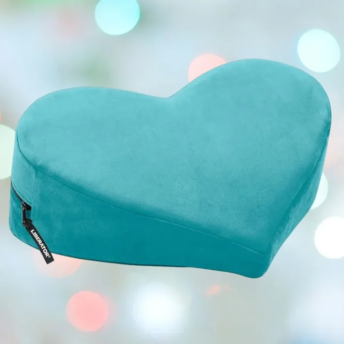 Liberator Heart Wedge MicroVelvet – Teal