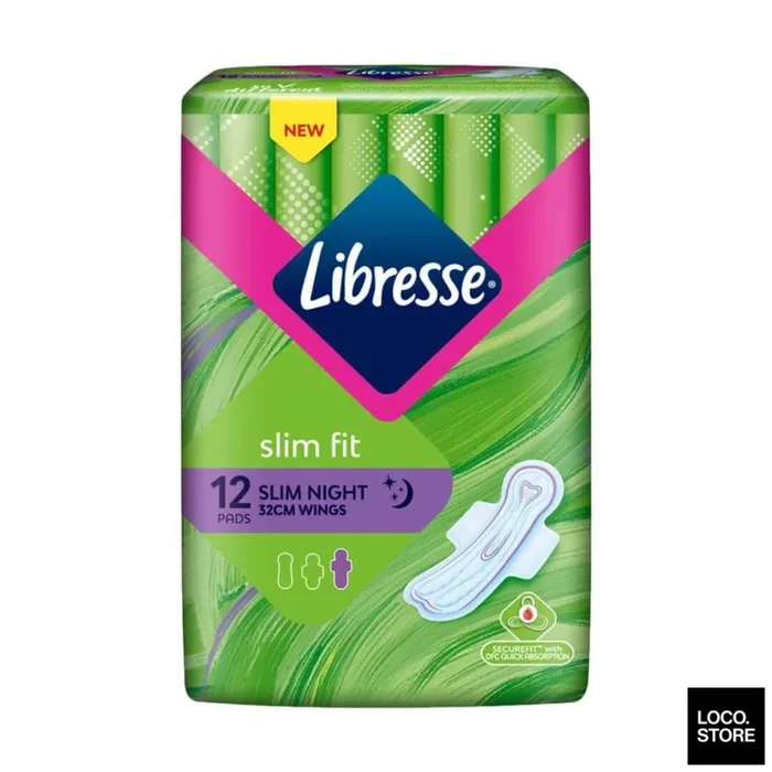 Libresse SlimNightW 32cm 12s