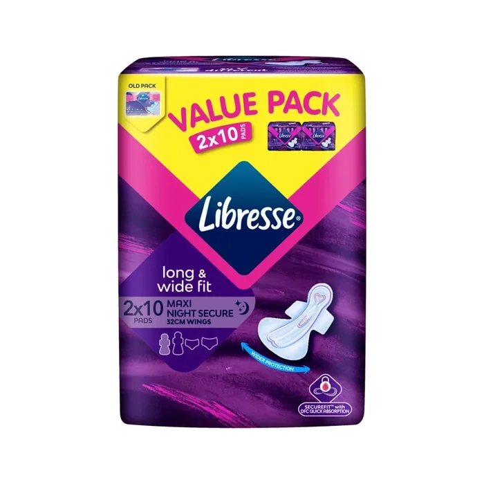 Libresse WBNightW 32cm 2x10s Value Pack