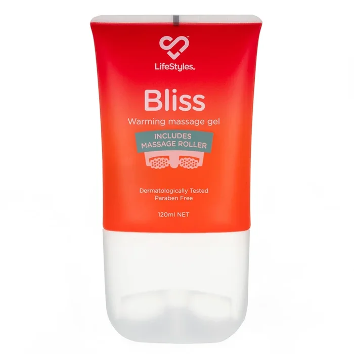 Lifestyles Bliss Warming Massage Gel With Built-In Rollers