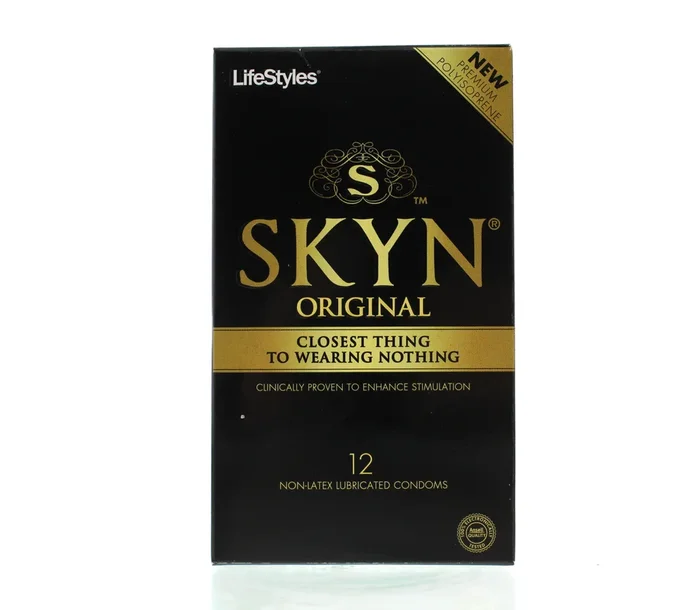 Lifestyles Skyn Large Non-Latex Condoms – 12 pk