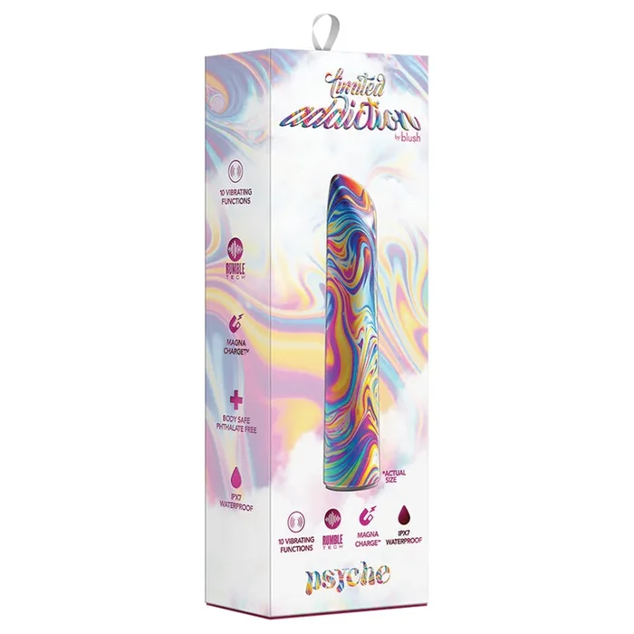 Limited Addiction Psyche Power Vibe Rainbow 4-Inch Vibrator