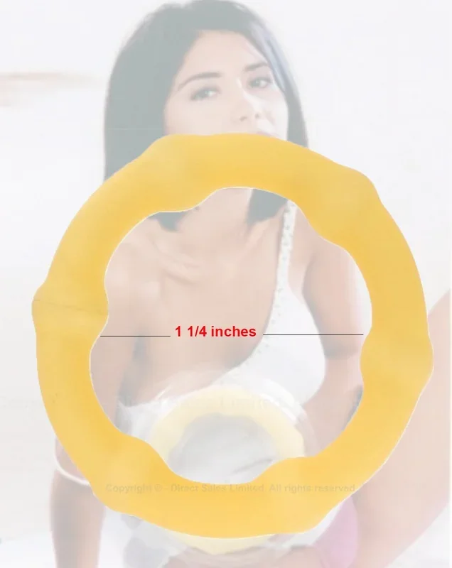 Linx Beaded Penis Ring Yellow