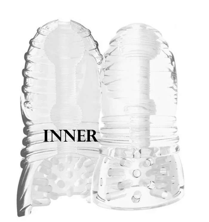 Linx Glacier End Stroker Waterproof Masturbation Sleeve Clear