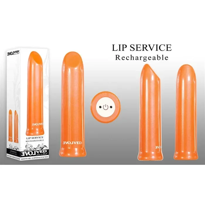 Lip Service Vibrator 4″ by Evolved