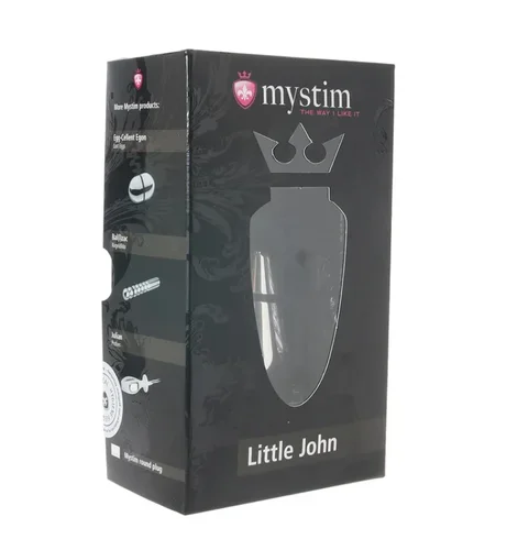 Little John Aluminum E-Stim Butt Plug in Small