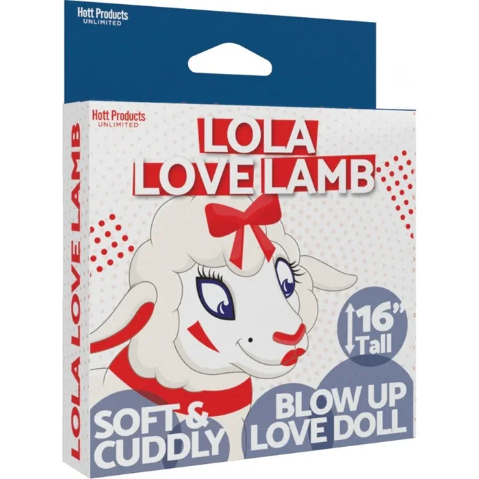 Lola Love Lamb Inflatable Sex Sheep by Hott Products