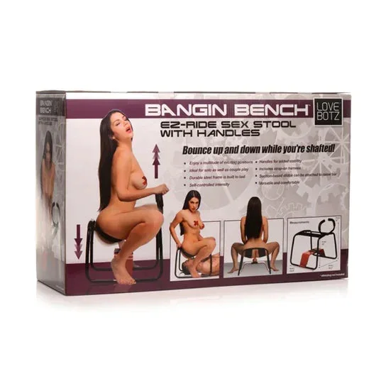 Love Botz Bench EZ-Ride Sex Stool with Handles by XR