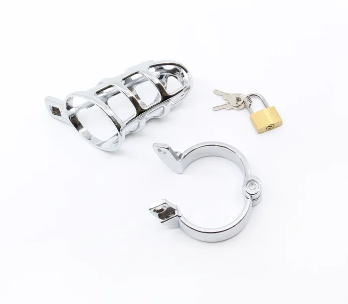 Love In Leather “The Spider Web” Male Chastity Cock Cage