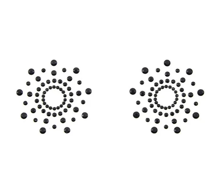 Love In Leather Rhinestone Tease Pasties – MULITPLE COLOURS