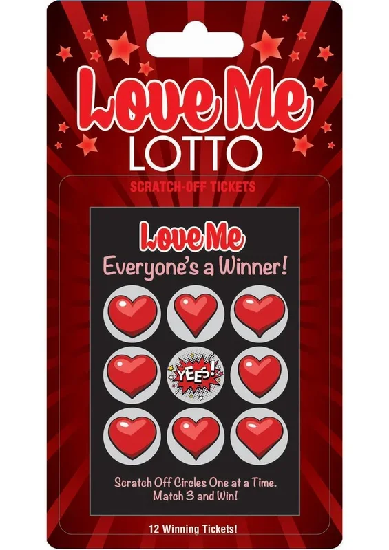 Love Me Lotto Scratch Off Tickets
