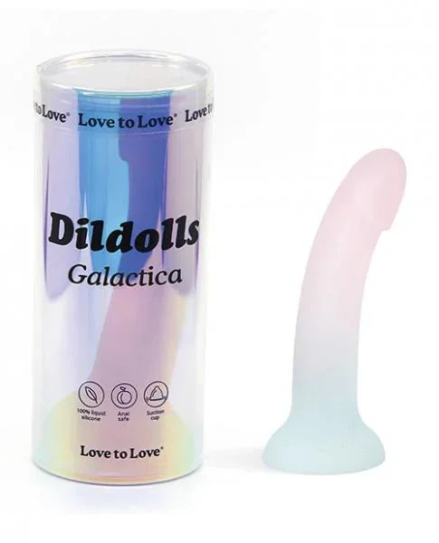 Love To Love Silicone Dildolls Galactica – Unicorn Color W/glitter