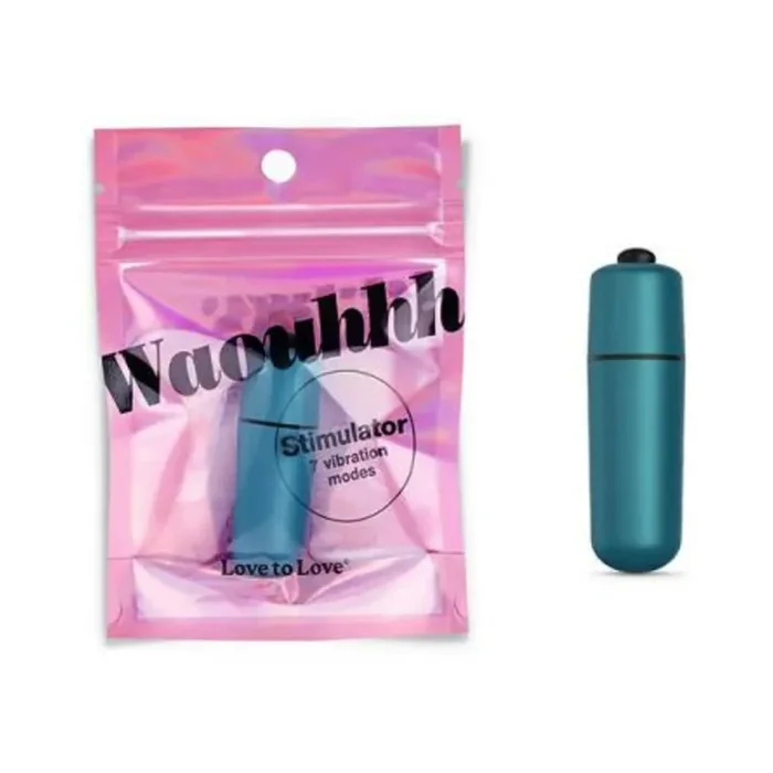 Love To Love Waouhhh 7 Mode Bullet Vibrator Teal Me