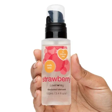 Lovehoney Strawberry Flavoured Lubricant 100ml