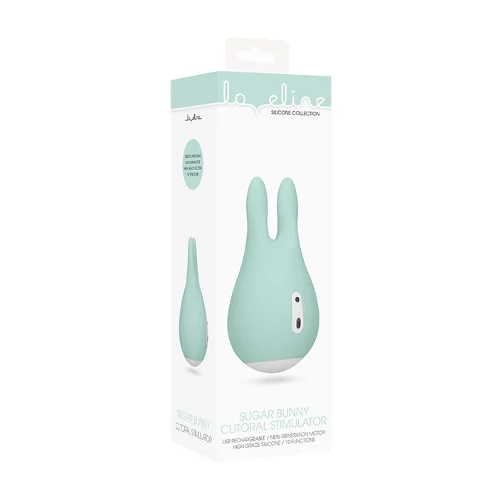 Loveline – Clitoral Stimulator – Sugar Bunny – Mint Green