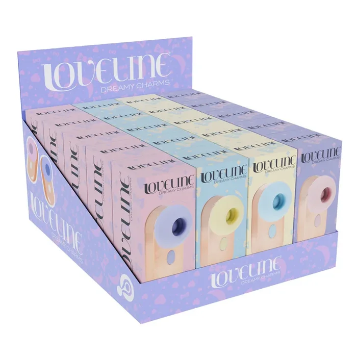 LOVELINE Budsie – AirTapTech – Counter Display of 20 – Rechargeable Air Tap Stimulator – Display of 20