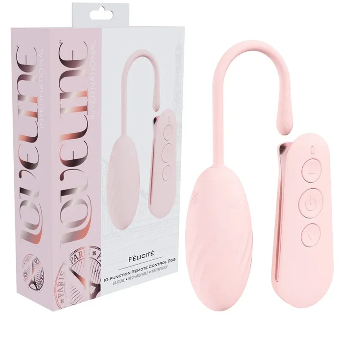 LOVELINE Felicite – – USB Rechargeable Vibrating Egg with Wireless Remote
