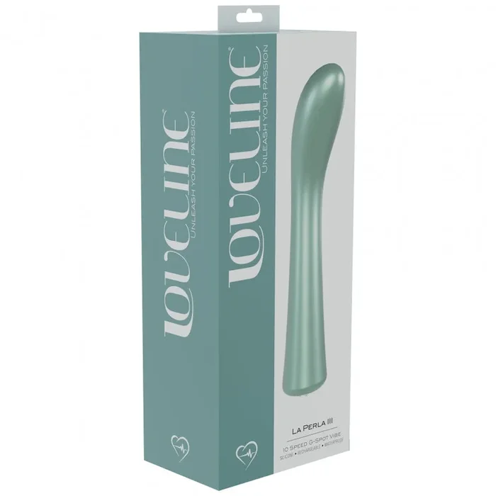 LoveLine La Perla III – 10 Speed G-Spot Vibe – Rechargeable Silicone, Waterproof