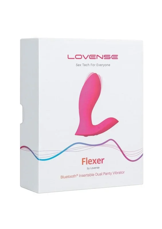 Lovense Flexer Rechargeable Silicone App-Controlled Panty Vibe