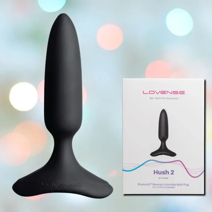 Lovense Hush 2 Vibrating Butt Plug – XS