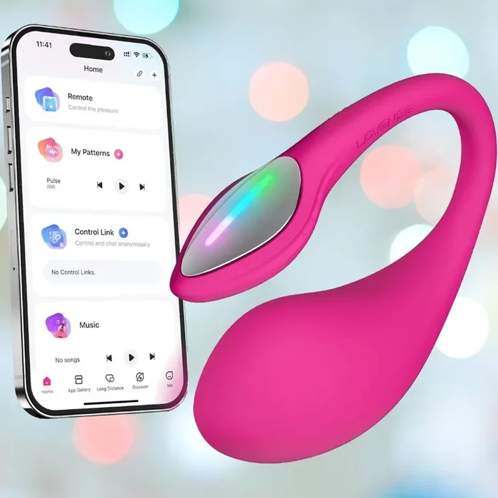 Lovense Lush 4 Bluetooth-Controlled Egg Vibrator