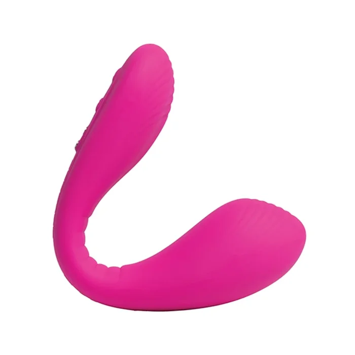 Lovesense Quake/Dolce App Operated Dual Stim Couple Vibrator Pink