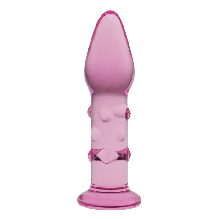 Lovetoy Glass Romance 5.5″ Nubby G-Spot Dildo