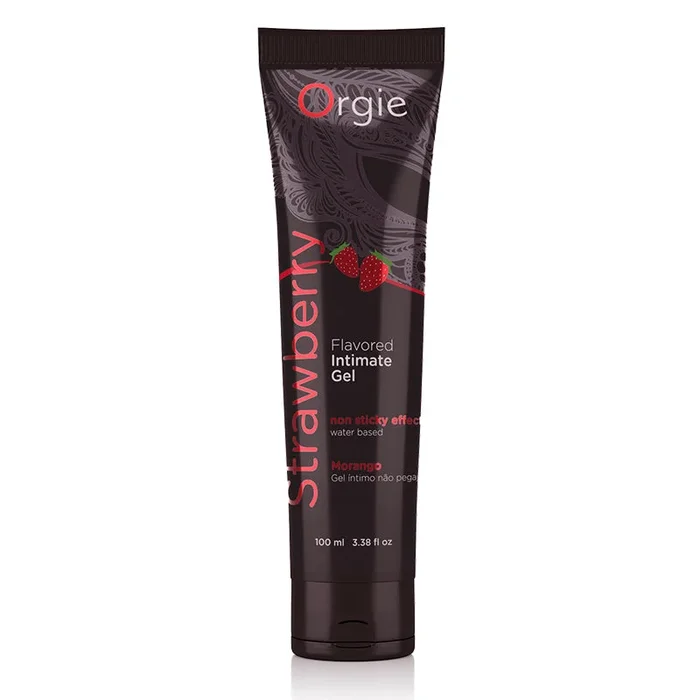 Lube Tube Strawberry Flavored Lubricant by Orgie