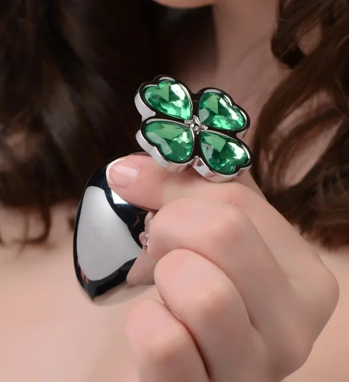 Lucky Clover Gem Anal Plug – Large