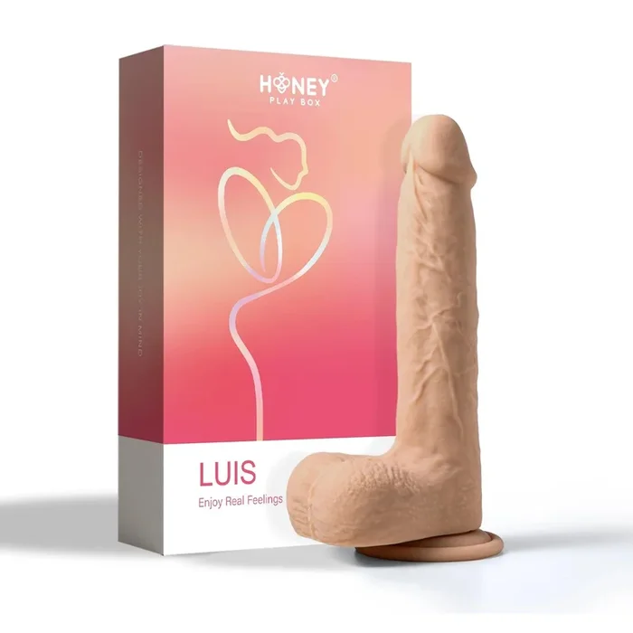 LUIS App Controlled 8.5″ Realisting Thrusting Dildo
