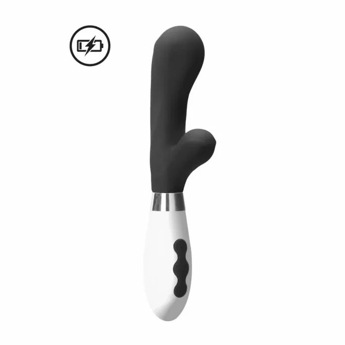 Luna Artemis Rechargeable Classic Rabbit Vibrator – Black