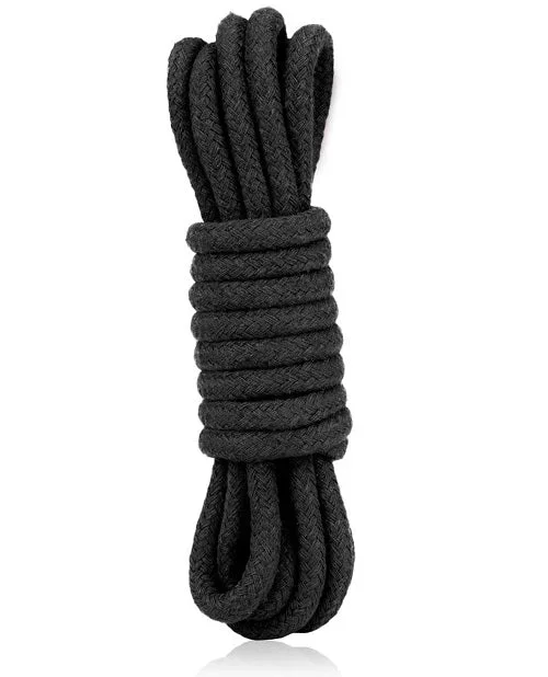 Lux Fetish Bondage Rope – Black