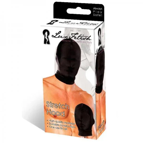 Lux Fetish Stretch Hood Black O/S