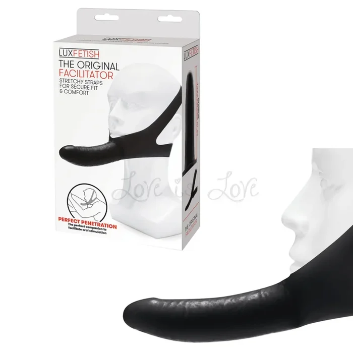Lux Fetish The Original Facilitator Chin Strap-On