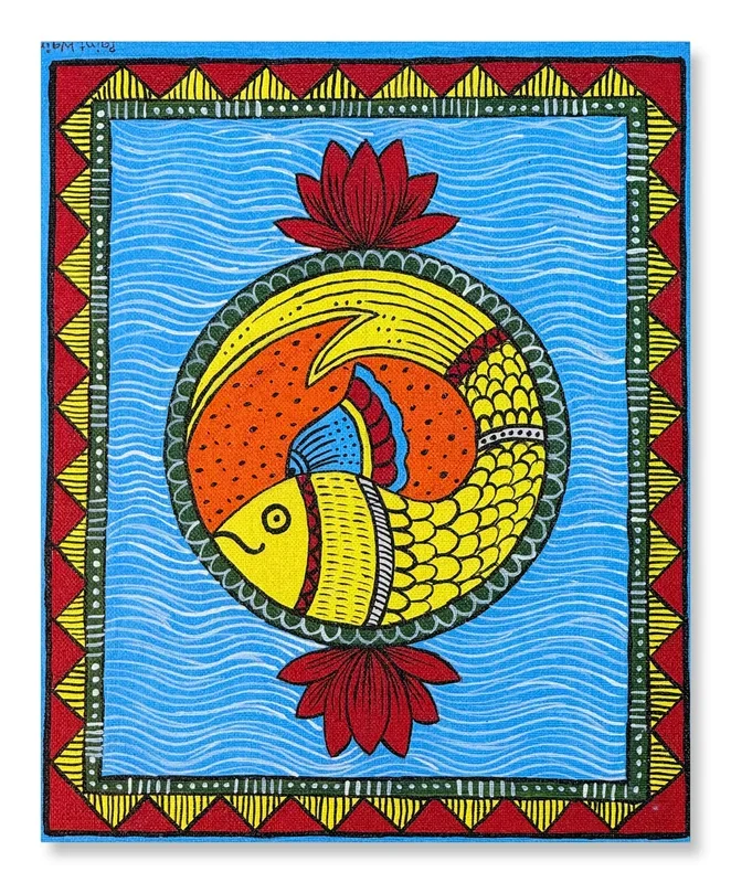Madhubani – Fish Art