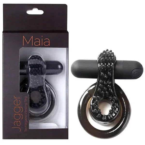 Maia Jagger – USB Rechargeable Vibrating Cock & Ball Ring