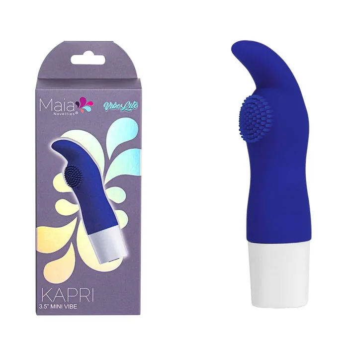 Maia KAPRI – Blue 8.9 cm USB Rechargeable Bullet