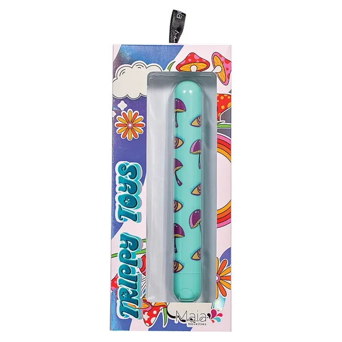 Maia LUCY Mushroom Pattern Rechargeable X-Long Bullet