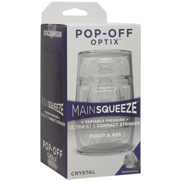 Main Squeeze Pop-Off Crystal Pussy & Ass