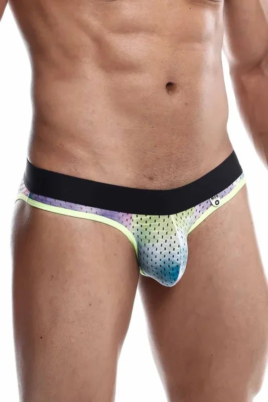Male Basics – Aero Jockstrap – Green Tie Dye – MBL57