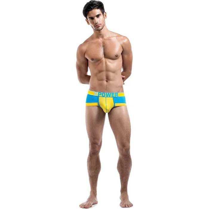 Male Power Futbol Fullback Bikini – Men’s Erotic Football-inspired Bikini Brief for Sensual Pleasure – Black