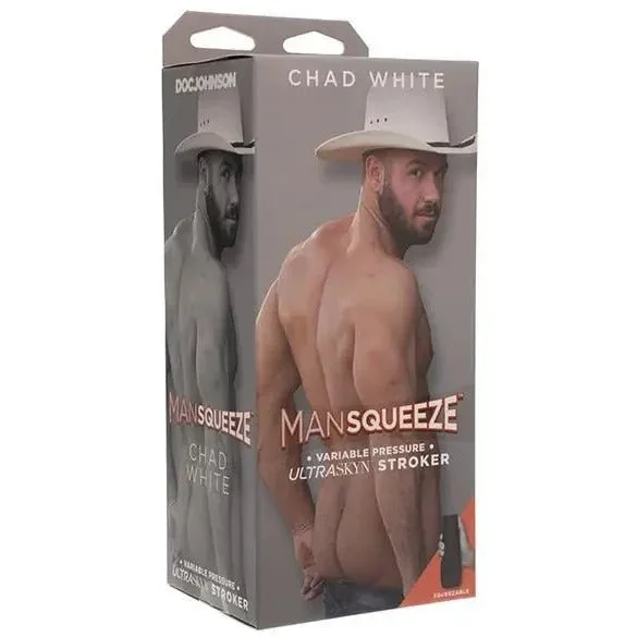 Man Squeeze ULTRASKYN Ass Stroker – Chad White
