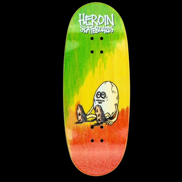 Maple Lab Fingerboard Deck – Rainbow Egg