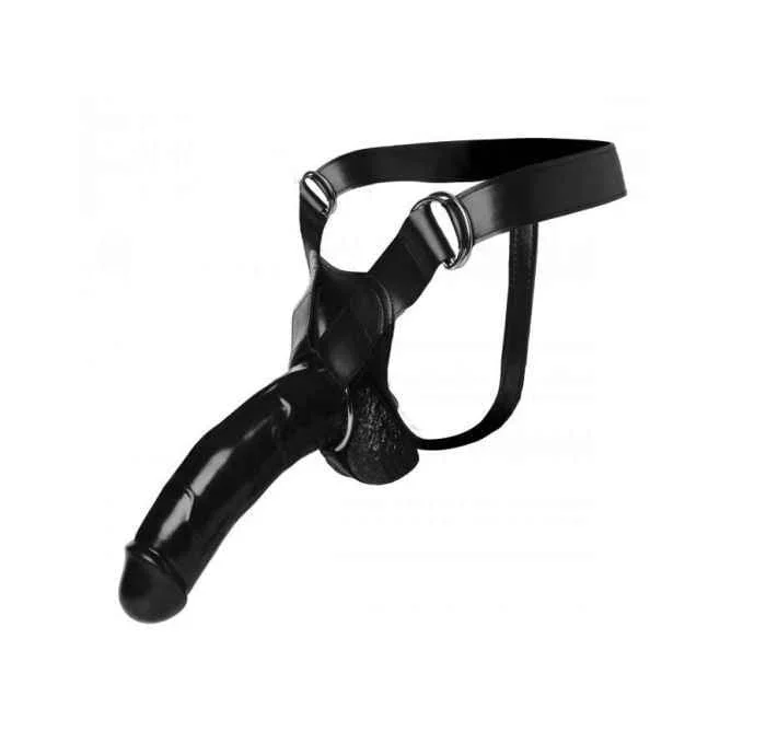 Master Series Infiltrator II Hollow Strap On with 10″ Dildo