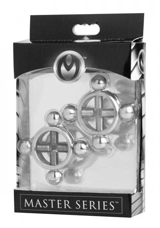 Master Series Rings Of Fire Stainless Steel Nipple Press Set