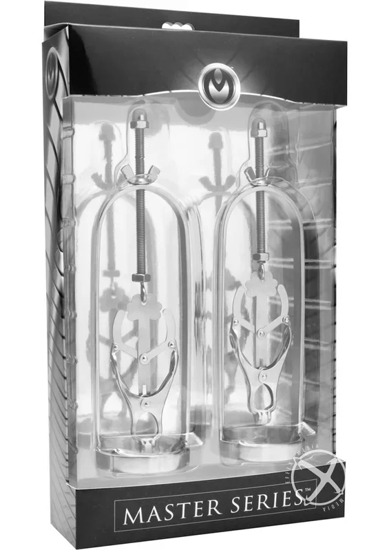 Master Series Steel Clover Nipple Clamps Stretchers