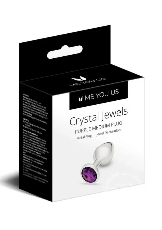 ME YOU US Crystal Jewels – Medium – Purple